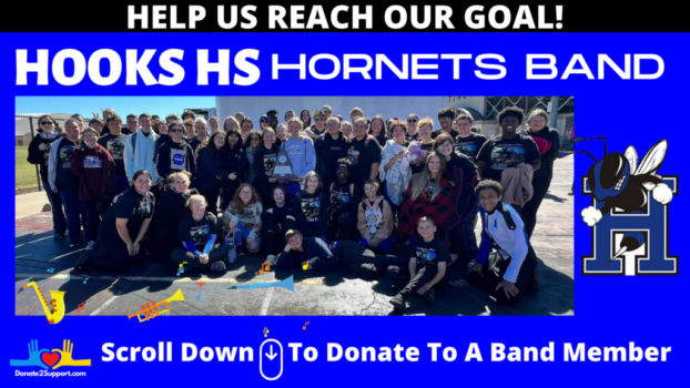 Hooks HS Hornets Band Scroll Down To Donate To A Cadet